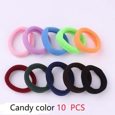 10Pcs Women Girls High Elasticity elastic candy color Rolled Towel Hair Rope Candy Solid Color Rubber Band Ring Ponytail Holder 10Pcs Women Girls High Elasticity elastic candy color Rolled Towel Hair Rope Candy Solid Color Rubber Band Ring Ponytail Holder