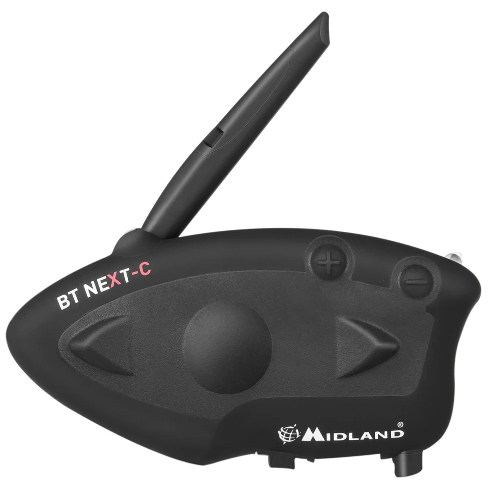 

1 pc MIDLAND BT NEXT Bluetooth Motorcycle Helmet Intercom Headset 1600m FM Motorbike BT Interphone At Most 6 Riders