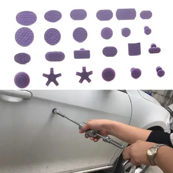 

24pcs Purple PDR Glue Puller Tabs For Auto Car Body Hail Paintless Dent Repair Tool Fit For bmw buick toyota Chevrolet Kia Ford