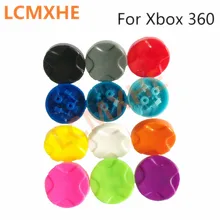 12 цветов для xbox 360 пластиковые джойстики аналоговые кросс-кнопки Dpad D-pad для xbox 360 проводной беспроводной контроллер Джойстик