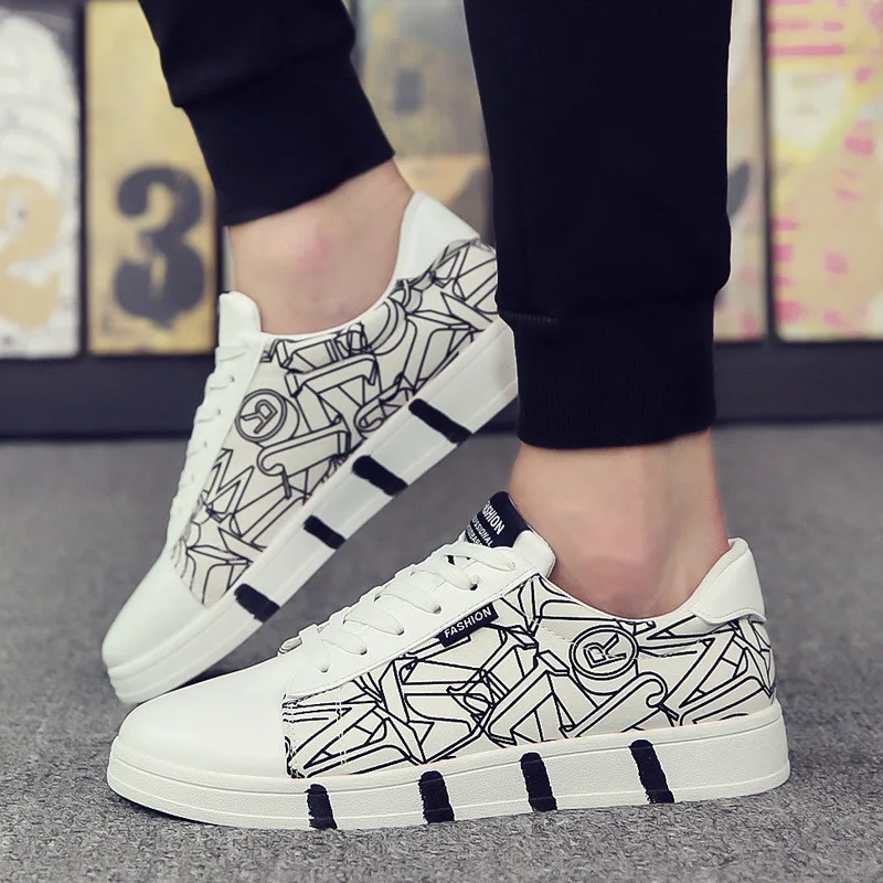 JINBEILEE Fashion Color Matching Skateboarding Shoes Men's Trend Youth Canvas Shoes Tide Shoes Men's Casual Flat Shoes
