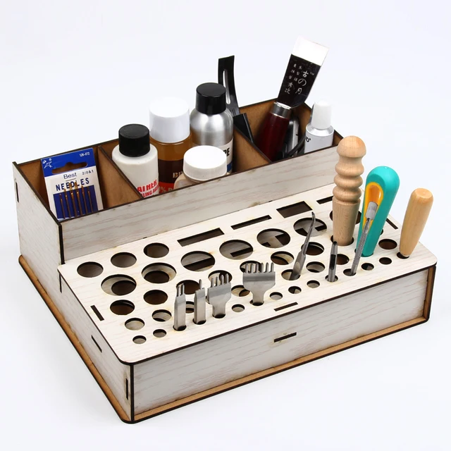 Buy Leather DIY Tool Box Frame Straddle Tool Storage
