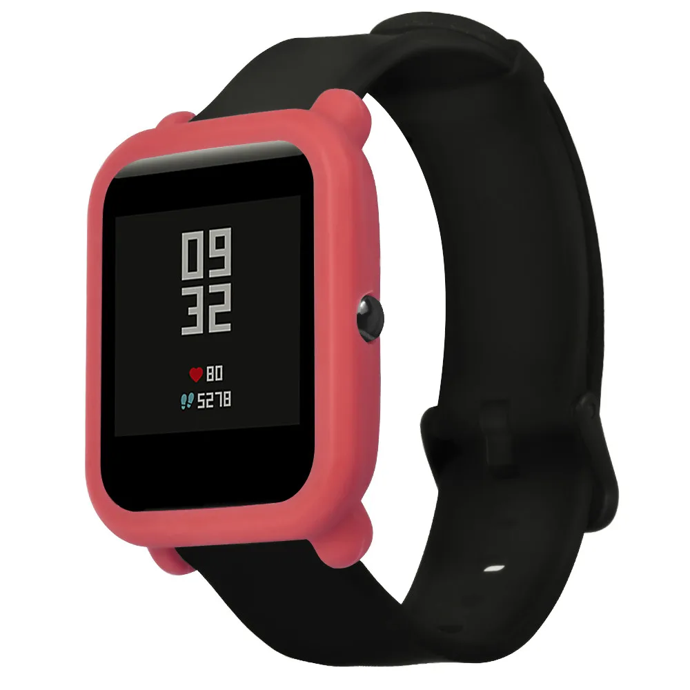 Мягкий защитный силиконовый чехол из ТПУ для Huami Amazfit Bip Youth Watch SmartWatch Watachband спортивные аксессуары# Y