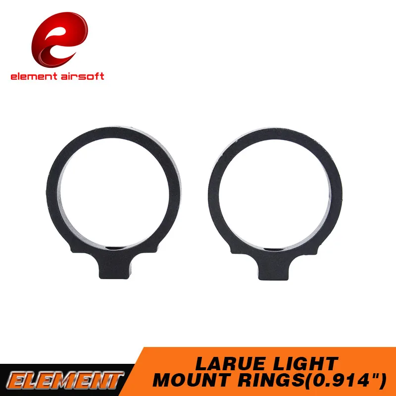Element LaRue Light Mount Rings(0.914") for Inline Flashlight Mount