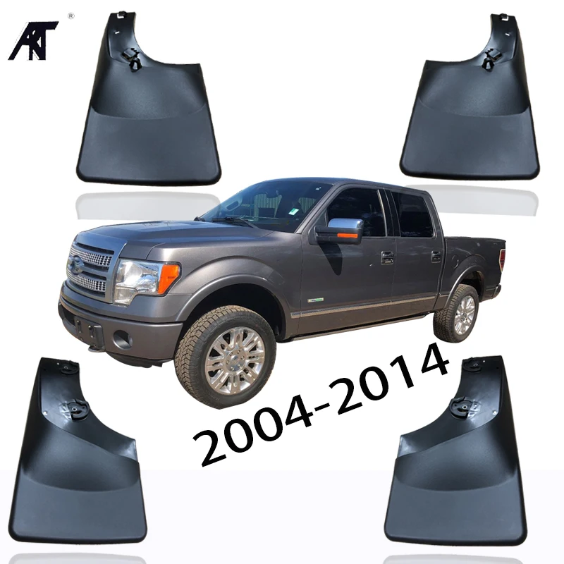 

Mud Flaps For Ford RAPTOR F150 F-150 2004-2014 Splash Guards Mud Guards Fender with Screws Mudguard