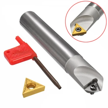 

1pc SSP C20-20-130L Tool Holder Boring Bar + TCMT16T3 Insert + Wrench For Lathe Turning Tool