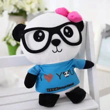 lovely cartoon panda I love you panda large 90cm plush toy couple panda doll soft throw