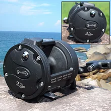 Sougayilang Drum Trolling Fishing Reels 3 8 1 High Speed TSSD3000L 4000L Baitcasting Fishing Coil Reel