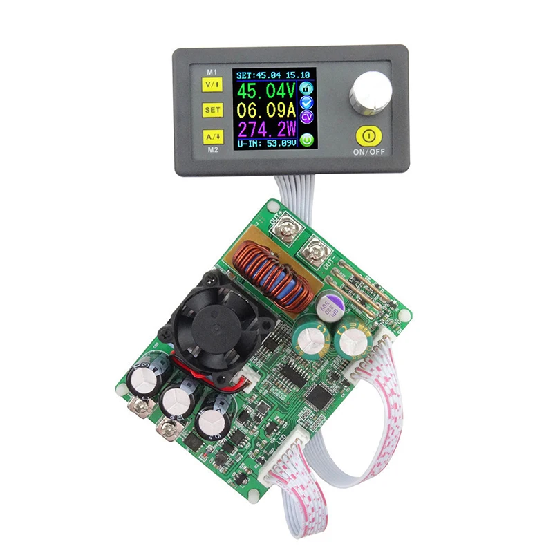 

1pc Pro LCD Voltmeter Ammeter 0V-50V 0-15A DPS5015 Constant Voltage Current Step-down Programmable Power Supply Module Bluetooth