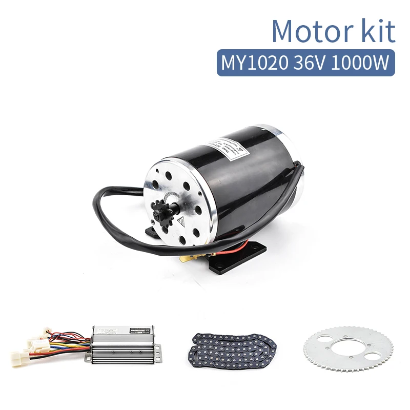 Clearance E Electric Bike Motor Kit 1000W 36V 48V Brush DC Motor Controller Chain For e Scooter Electric bicycle E Tricycle Ebike Parts 0 Clearance E Electric Bike Motor Kit 1000W 36V 48V Brush DC Motor Controller Chain For e Scooter Electric bicycle E Tricycle Ebike Parts 0