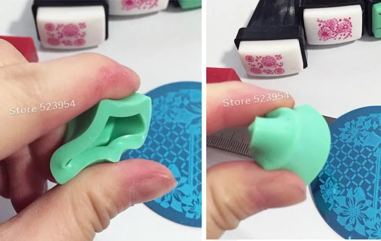 Дизайн ногтей штамп, средство для очищения набор, черный прямоугольный для принта ногтей штемпель для тиснения, лак для ногтей шаблон инструменты для ногтей
