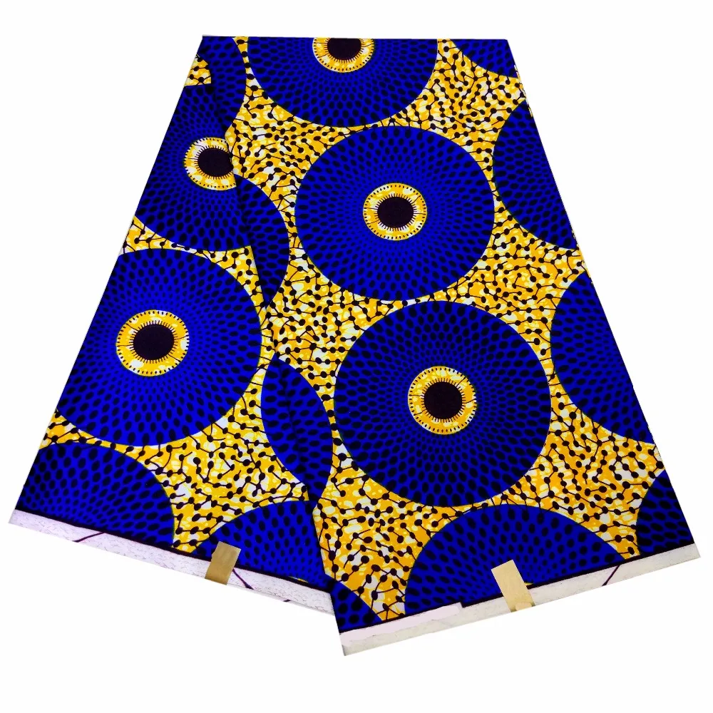 ﻿Buy african wax prints fabric african ankara design fabric 6 yards of
