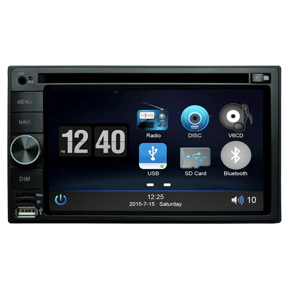 Ezonetronics Автомобильный DVD Gps-навигация 2DIN Автомобилей Стерео Радио АВТОМОБИЛЬНЫЙ GPS