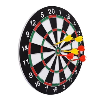 

High Quality 12/15/17 Inches Magnetic Dart Board Darts Suit Double-sided Darts Plate of Safety Dart Needle for Indoor Game S556