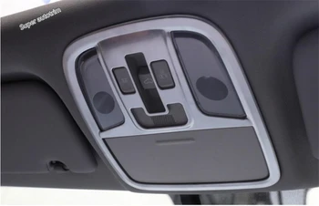 

Lapetus Front + Rear Up Top Roof Reading Lights Lamp Cover Trim For KIA Sportage 2016 - 2020 ABS Accessories Interior