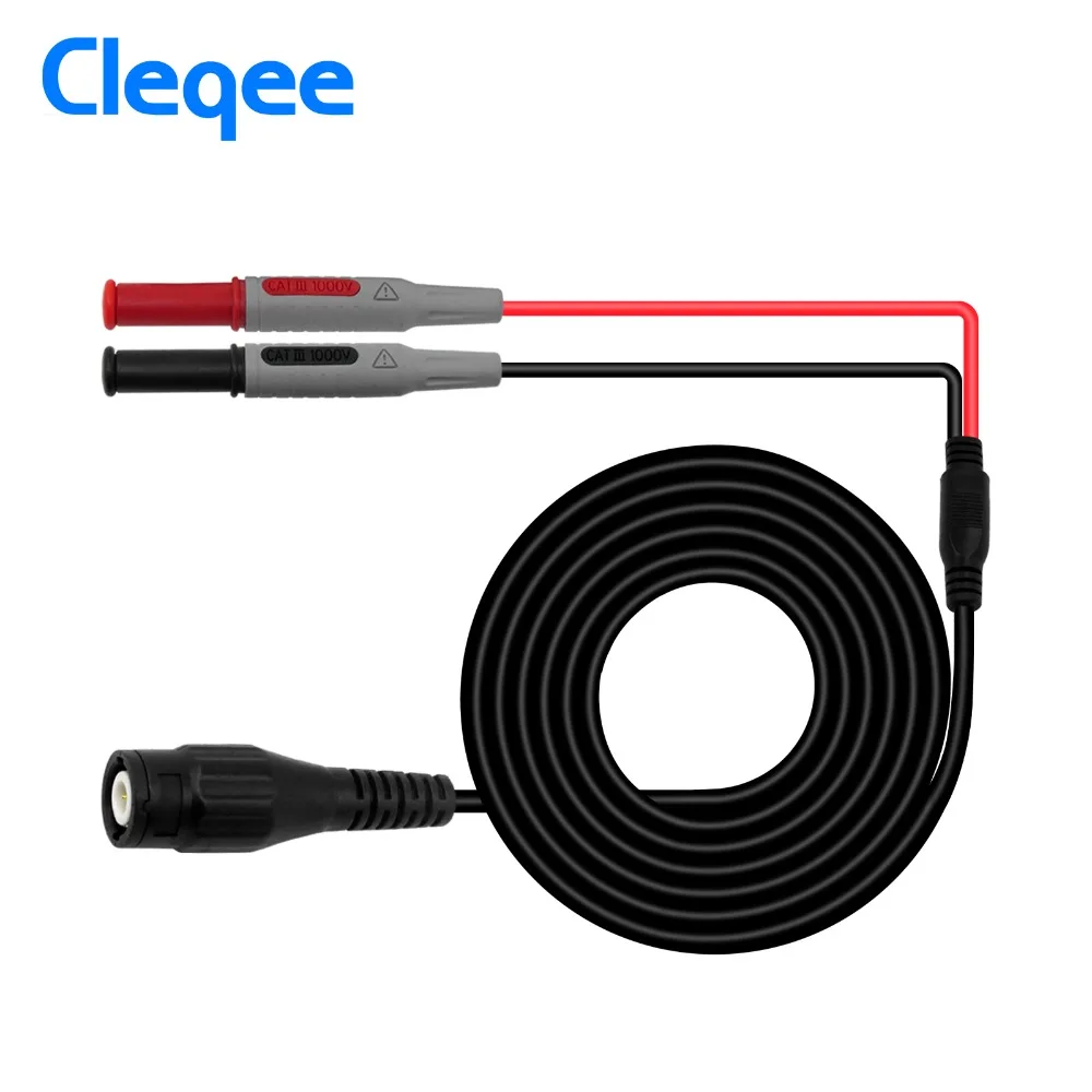 Cleqee P1600E/F 18 в 1 подключаемый щуп тестера Тестовые провода комплект Автомобильный зонд набор IC тестовый крюк Fluke bnc-тестовый кабель