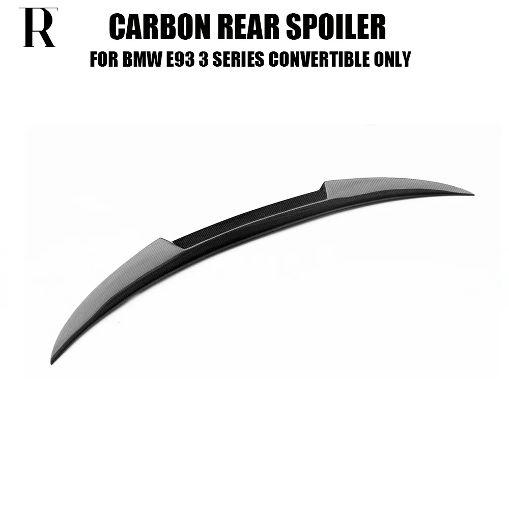 

M4 Style E93 Carbon Fiber Rear Wing Spoiler for BMW E93 Convertible 3 Series 2005 - 2011 Racing Car Styling Tail Trunk Lip Wing