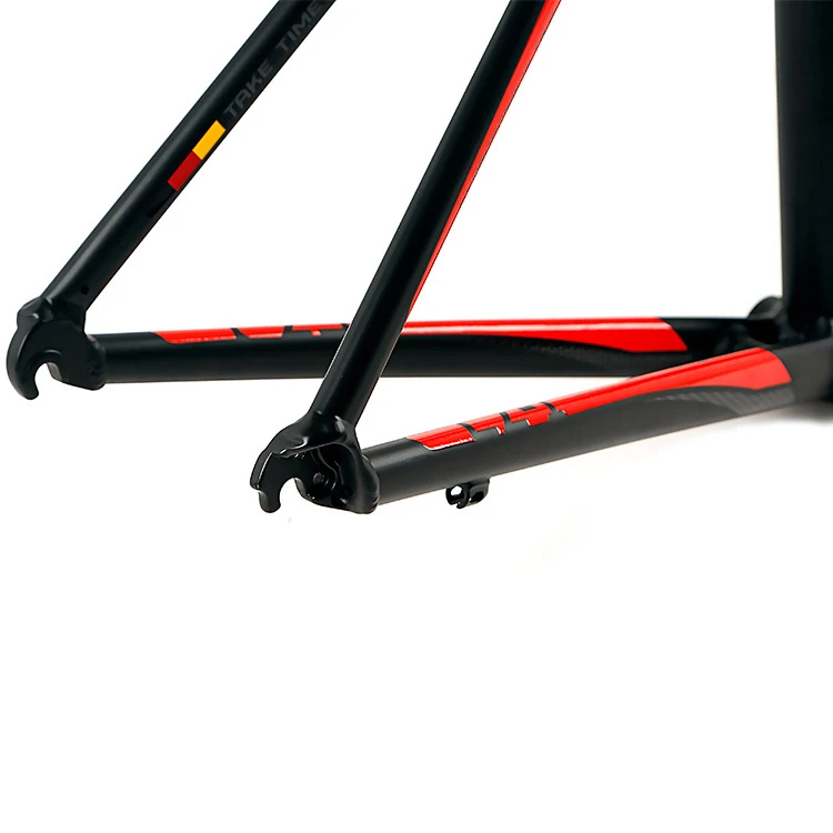 Cheap bike frame carbon road frame Aluminum alloy road frame Carbon fiber front fork routing 700C 44/46/48/50/52cm bicycle frame 7