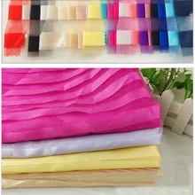 5 ярдов/партия, сделай сам, материал, в полоску, прозрачная органза, ткань, вечерние, для невесты, свадебное платье, ремесло, органза, ширина 150 см