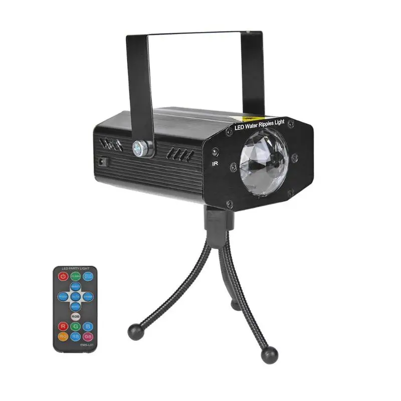 24 Модели светодиодный лазерный проектор звездного неба прожектор для сцены, KTV DJ лампы для дискотеки - Цвет: Water Ripples