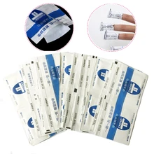 Высокое качество, 50 шт./лот, гель-средство для снятия лака, салфетки, отмачиваются, УФ Гель-лак для ногтей, очищающее средство, легко чистится, обертывания, бумага для маникюра, подушечки