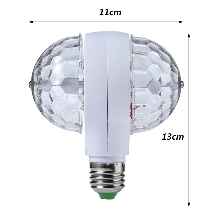 Диско-шар светильник Ночной светильник s 6 Вт вращающийся светодиодный Многоцветный Кристалл стробоскоп лампа сценическая лампа для дня рождения бар вечерние Декор на год