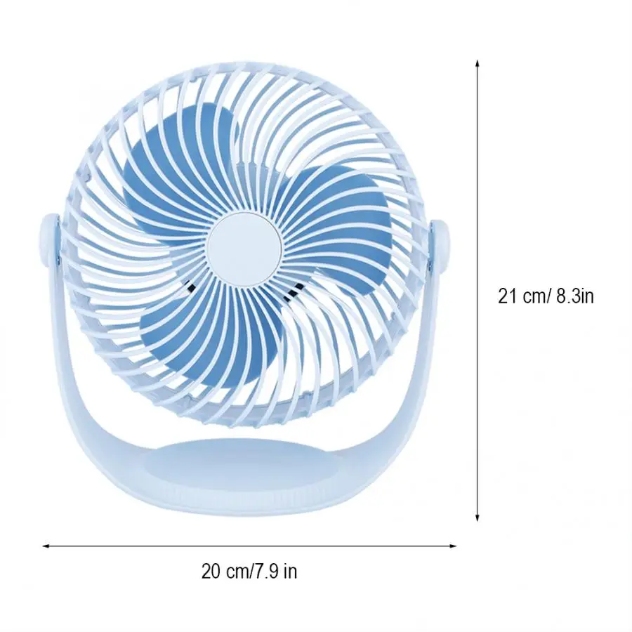 Мини USB Настольный вентилятор персональный портативный охлаждающий вентилятор с поворотом 360 регулируемый угол для офиса бытовой путешествий