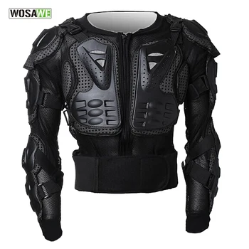 

WOSAWE Motorcycle Jacket Protection Motocross Body Armor Spine Chest Protective Jacket Gear Full Body Support Skiing Jackets