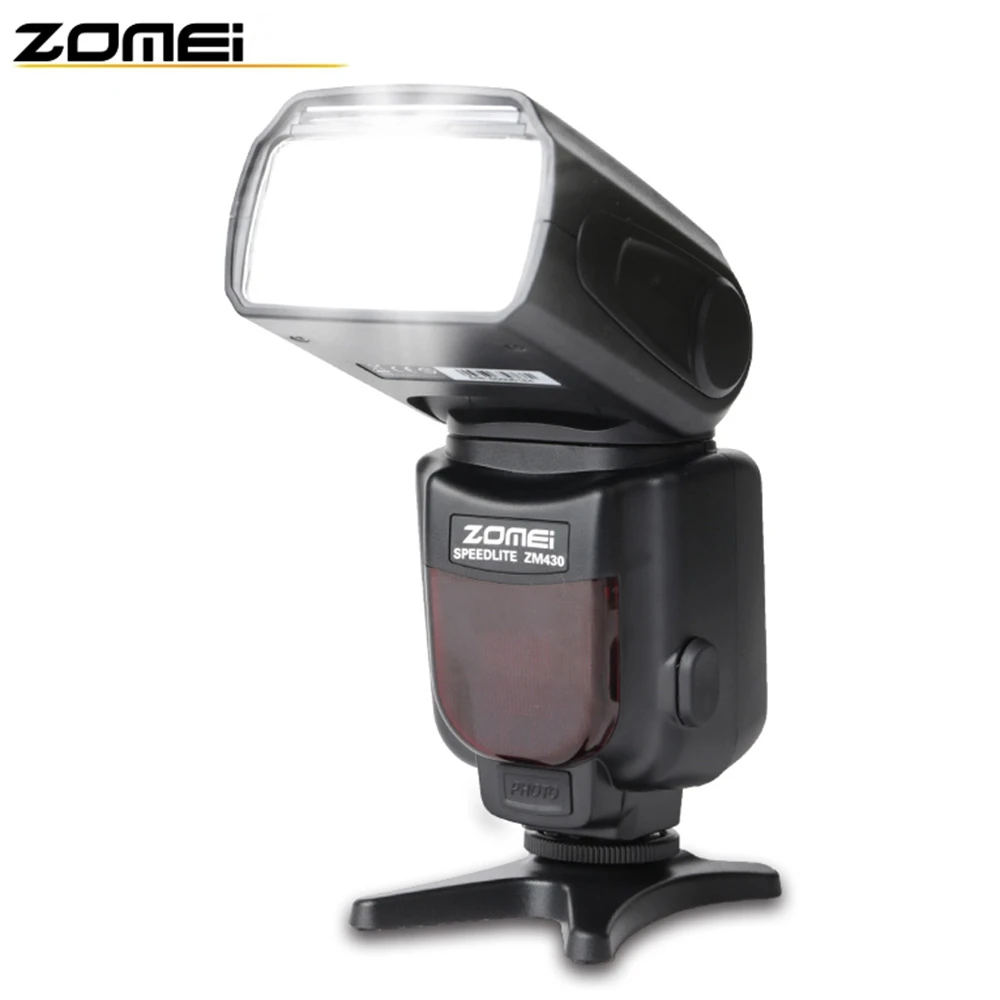 

Zomei 430 Automatic Light Flashing Professional S1 S2 Macro Speedlight Flashlight LCD Screen For Canon Nikon