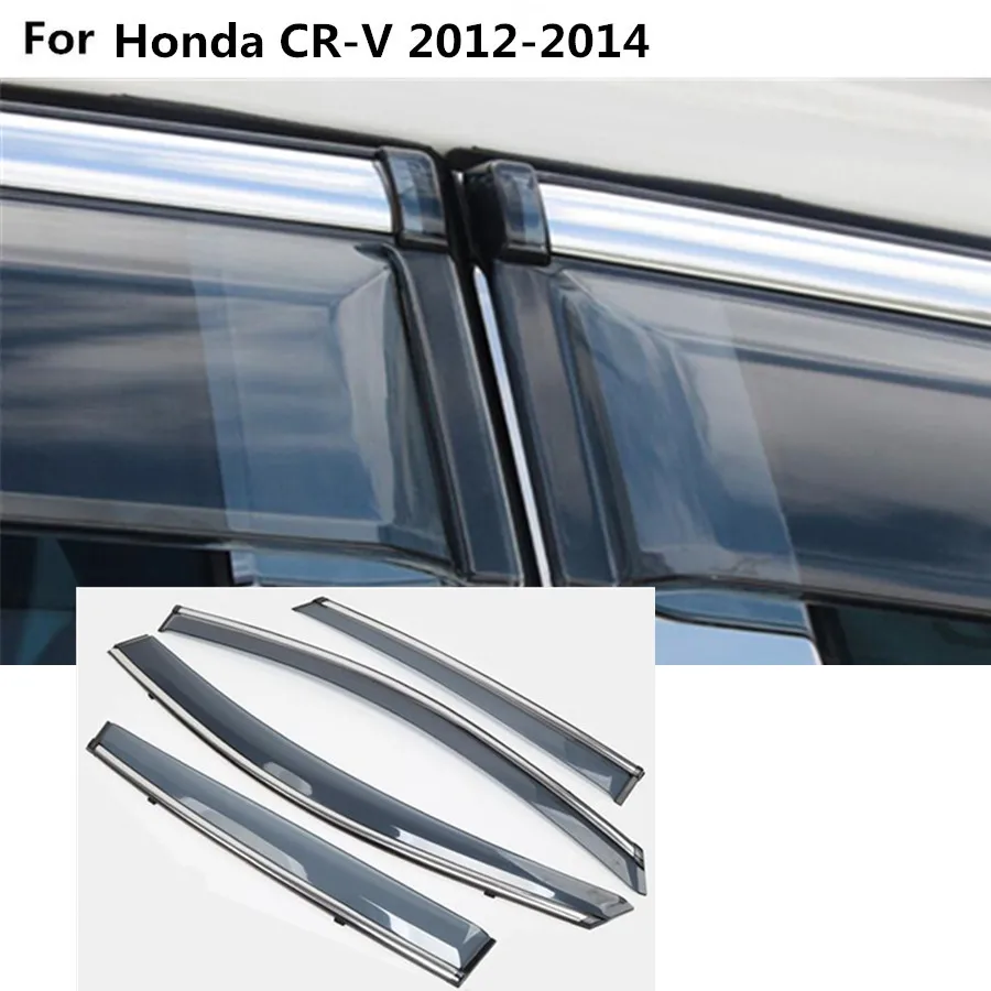 4 шт. автомобильные пластиковые ветрозащитные стекла для Honda CRV CR V 2012 2013 2014|wind