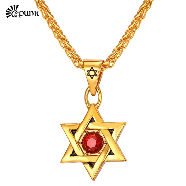 Buy Jewish Jewelry Star Necklaces & Pendants For Women