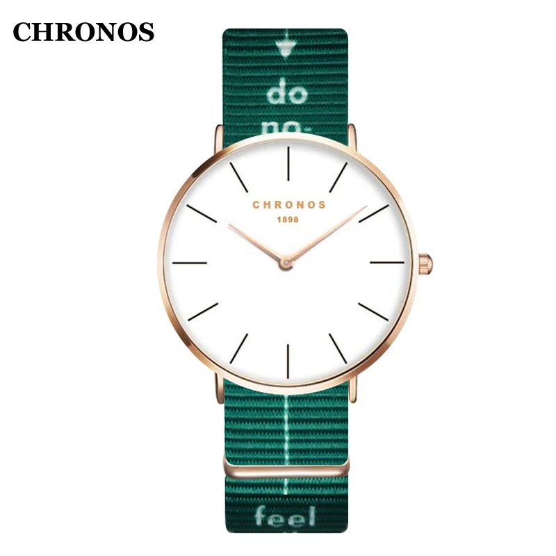 Chronos Luxury Stripe Nylon Band Watch Men Quartz Wristwatches Casual Lady Woman Watch Montre Femme Reloj Mujer Chronos Luxury Stripe Nylon Band Watch Men Quartz Wristwatches Casual Lady Woman Watch Montre Femme Reloj Mujer