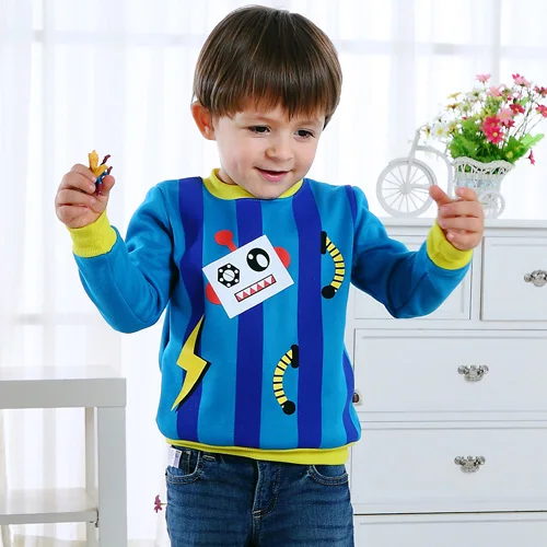 Детская одежда; свитер для мальчиков; милый зимний свитер с рисунком животных для новорожденных; подходит для детей от 6 месяцев до 4 лет - Цвет: 7