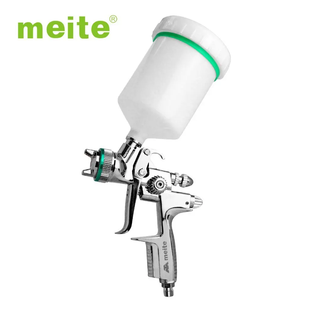 MT1000 13G Air Spray Gun, 30 PSI, HVLP 1.3 mm Spray Nozzle, Mid Sized
