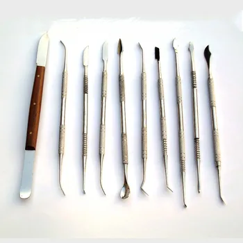 

Polymer clay tools stainless steel 10Piece/special toys/Thomas chisel /20 kinds of uses/Fimo Tool Set/Wax knife/ Free shipping