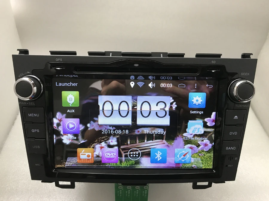 

ROM 16G Quad Core Android 6.0 For HONDA CRV 2006-2011 Car DVD Player Navigation GPS TV 3G/wif Radio 1g DRR3