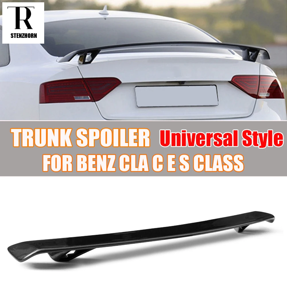 Универсальный стиль для Benz CLA C E S из углеродного волокна|wing spoiler|trunk wingrear wing spoiler |