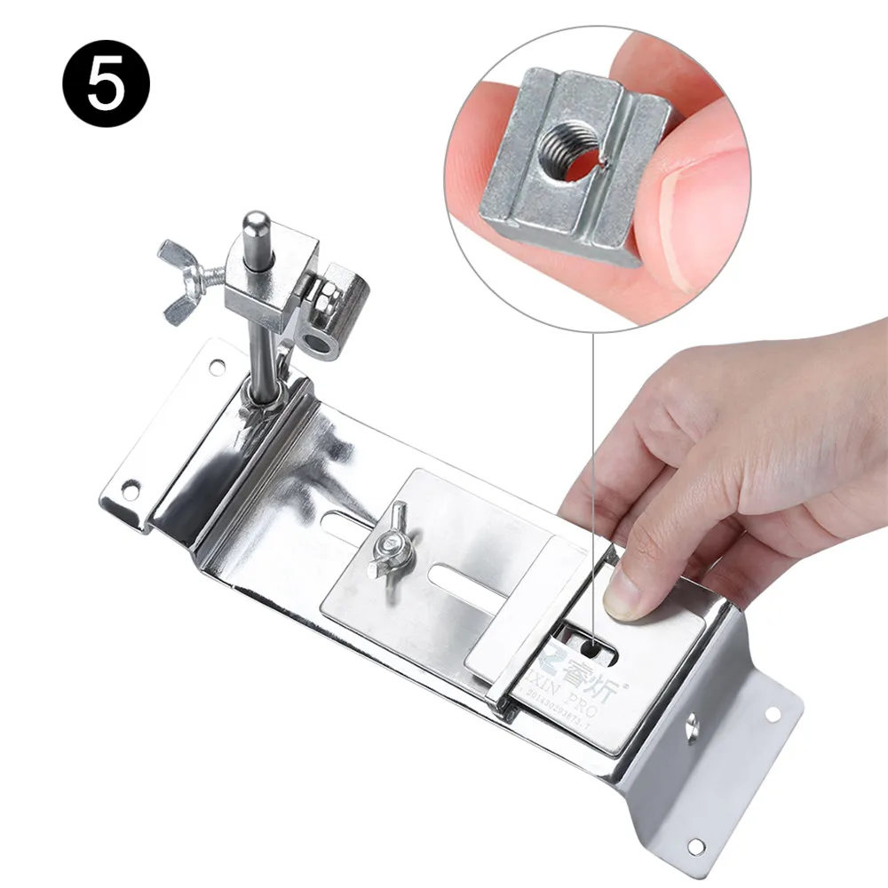 Ruixin Pro III Fix-angle Stainless Steel Professional Knife Sharpener Chef Choices Kitchen Sharpening System With 4 Whetstones23