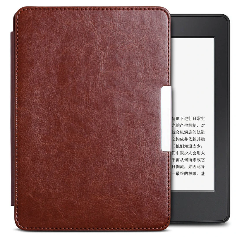 

Tablet Leather Folio case For 2016 Kindle Paperwhite (7th Generation) 6inch Magnetic smart shockproof Cover Case+Free Gifts A20