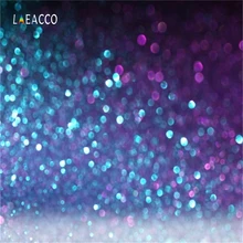 Laeacco Dark Blue Glittering Light Bokeh Baby Newborn Photography Backgrounds Customized Photographic Backdrops For Photo Studio