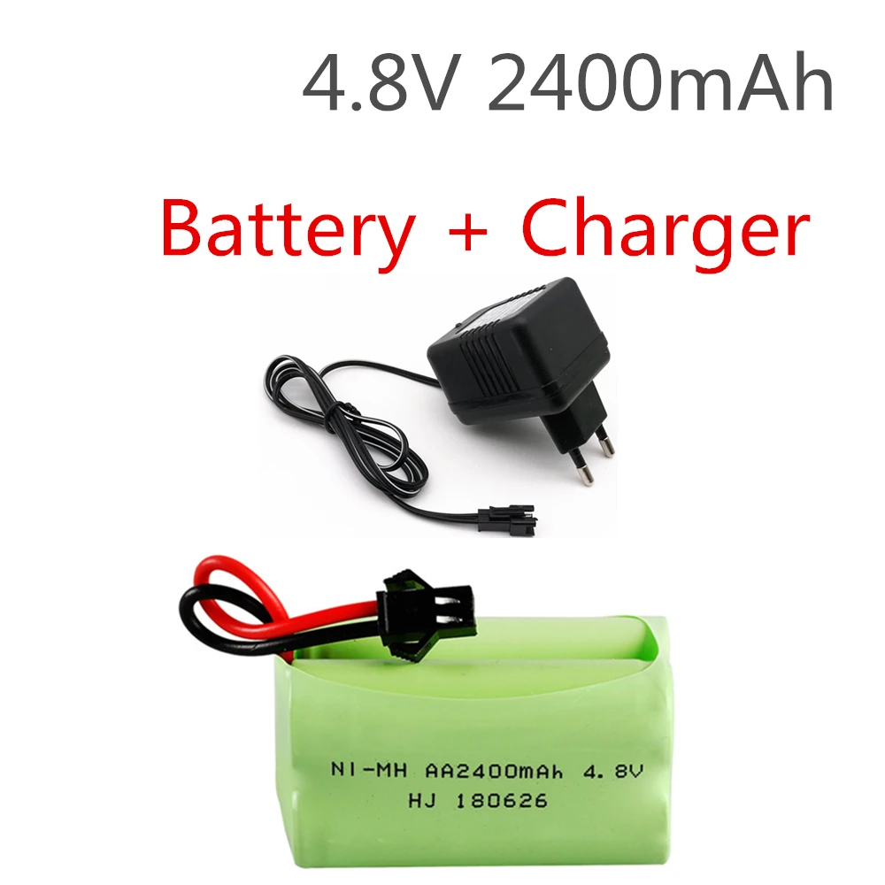 

4.8V 2400mAh Remote Control toy electric lighting lighting security facilities AA NI-MH battery RC TOYS Car Trucks battery group