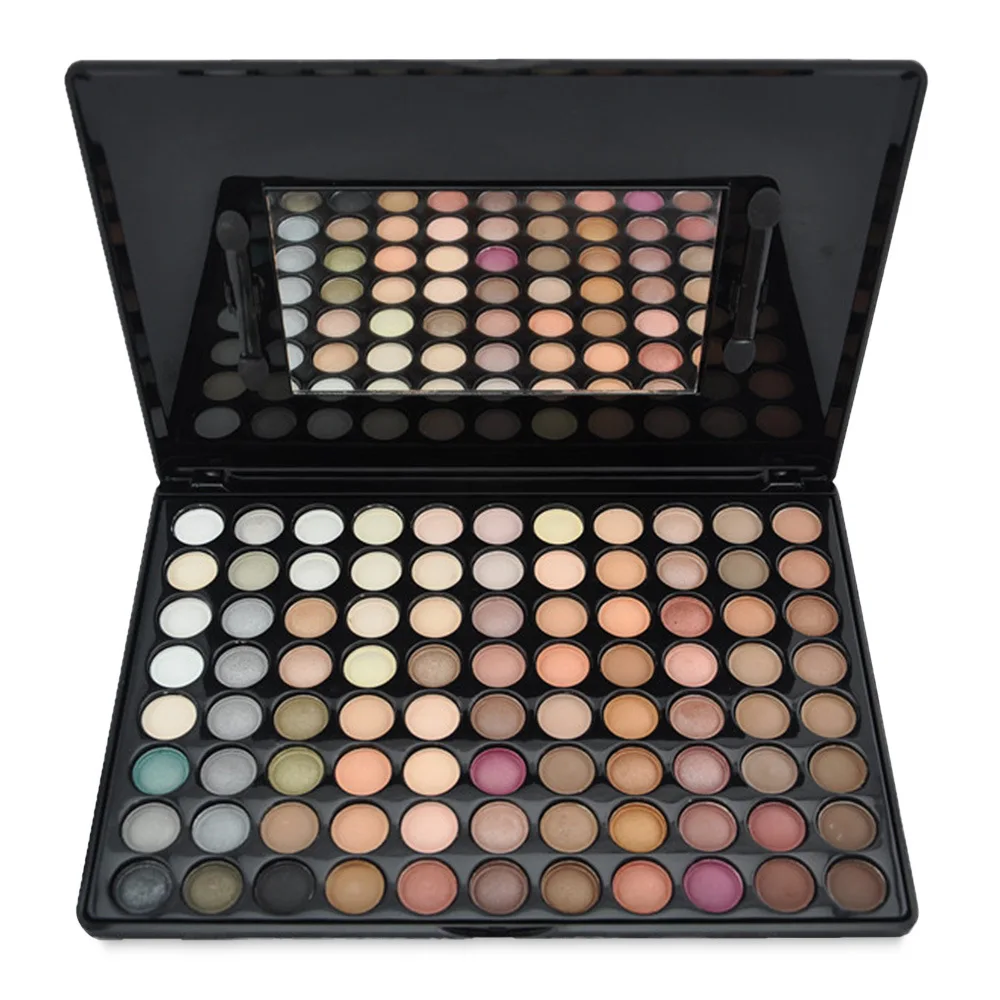 

Professional 88 Colors Metal Shimmer Color EyeShadow Palette Makeup Contouring Kit Nudes Eyeshadows Powder Pallet