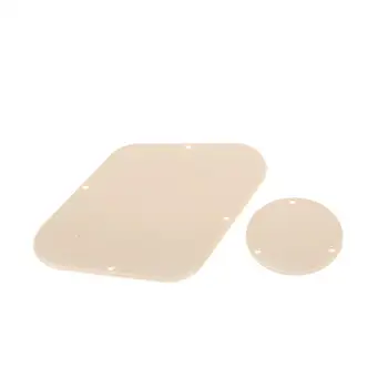 

Musiclily Pro LP Control BackPlate and Switch Plate Cavity Cover for China Made Epiphone Les Paul Standard, 1Ply Cream