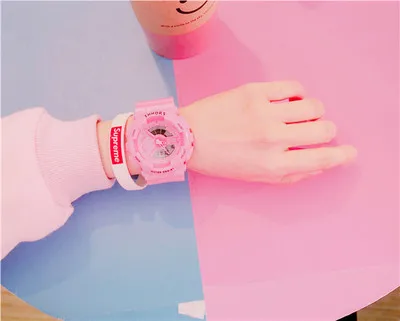

Men's watch waterproof fashion 2018 new fashion trend female table Mori middle school of the simple couple table high quality