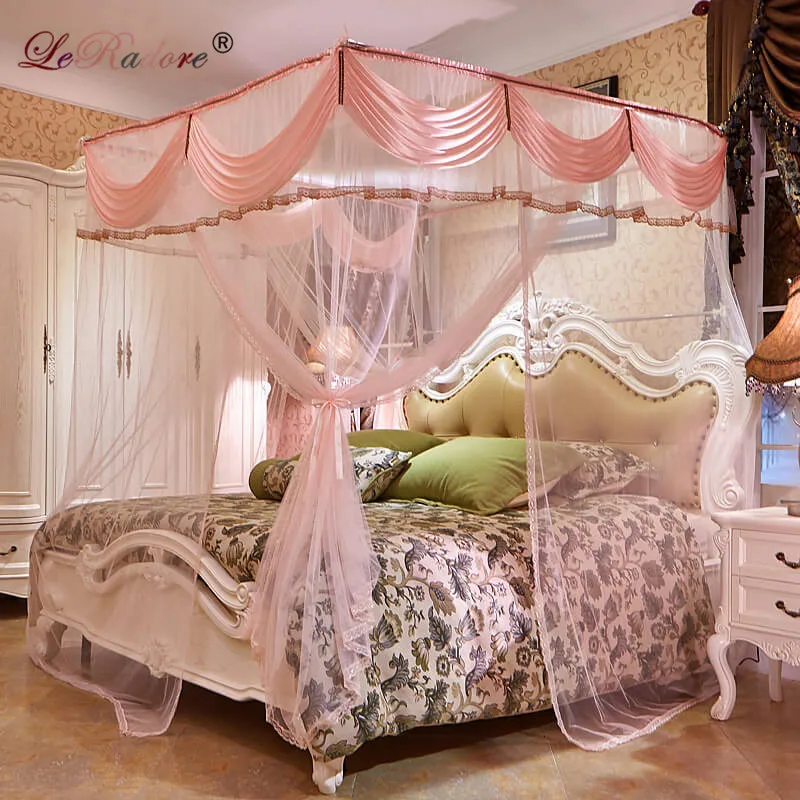 

2018 New Noble Foldable Mosquito Net For Bed Insect Net Mosquito Netting Curtains 3 Openings For Single Double Bed Mosquitera