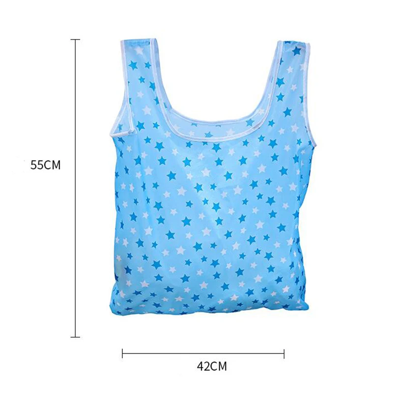 eTya Reusable Foldable Shopping Bag Women Portable Folding Shopper Tote Recycle Storage Pouch Travel Home Organizer Handbag Hot eTya Reusable Foldable Shopping Bag Women Portable Folding Shopper Tote Recycle Storage Pouch Travel Home Organizer Handbag Hot