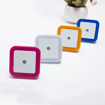 

Mini EU/US Plug LED Night light Sensor Control Novelty New Fashion Bed Lamp For Baby Bedroom Gift Romantic Colorful Lights
