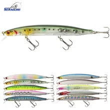 Seanlure 2017 13.8 см 19 г 1 шт./упак. Рыболовную приманку далеко Уокер большой Гольян Джеркбейт-Минноу с длинной выстрел 6# крючки большая рыбалка