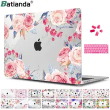 Чехол чехол для ноутбука MacBook Air 11 A1465/air 13 A1932 A1466 pro 13 retina 13 A1502 Mac book Pro 13 A2159 цветок чехол
