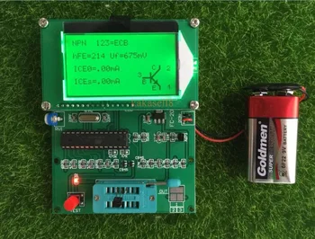 

Mega328 transistor tester ESR frequency LCR Diode Capacitor meter square signal